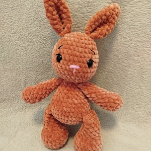 Horgolt nyuszi - játék & sport - plüssállat & játékfigura - nyuszi - Meska.hu