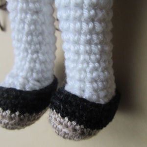 Szilvia baba - amigurumi baba - horgolt baba - horgolt öltöztetős baba - baba ruhatárral - játékbaba -  - Meska.hu