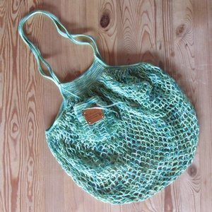 Francia szatyor - 4000 Ft -  bevásárló szatyor - horgolt szatyor - retro necc szatyor -  - Meska.hu