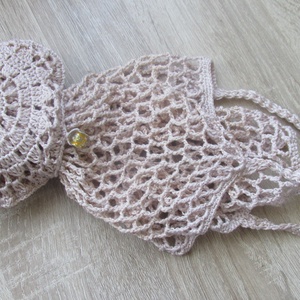 Okos szatyor - necc bevásárló szatyor tokkal - 4000FT - táska & tok - bevásárlás & shopper táska - shopper, textiltáska, szatyor - Meska.hu