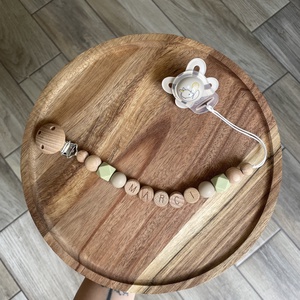 Névre szóló cumilánc - baba - mama - baba játékok - cumilánc - Meska.hu