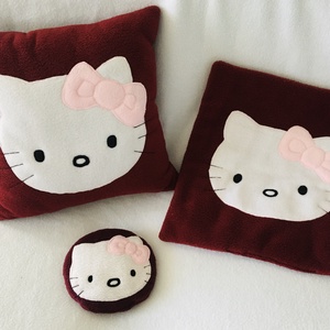 Hello Kittys párna szett - Meska.hu