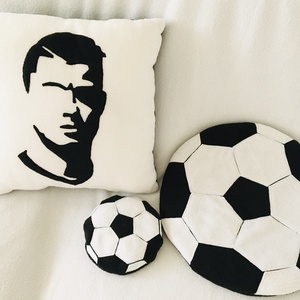 Ronaldos párna szett - Meska.hu