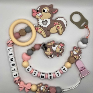 Mesefigurás Rágcsalánc két darabos szett - játék & sport - babalátogató ajándékcsomag - Meska.hu