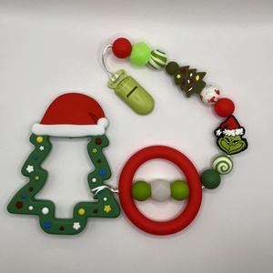 Karácsonyi mesefigurás cumilánc szett - karácsony - mikulás - mikulás ajándékok - Meska.hu