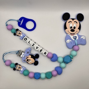 Mesefigurás két ágú osztott lánc - Meska.hu