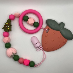 Karácsonyi csörg rágcsa szett - játék & sport - babalátogató ajándékcsomag - Meska.hu