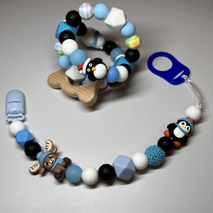 Karácsonyi pingvin és barátai szett - Meska.hu