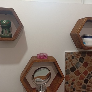 Méh kaptár fa polcok természetes valódi fából Lakás Dekoráció  - otthon & életmód - bútor - polc - Meska.hu