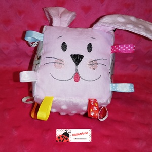 Húsvéti címkekocka - játék & sport - 3 éves kor alattiaknak - babakocka - Meska.hu