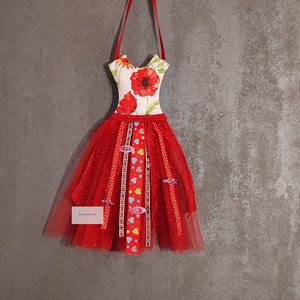 Hajcsat és hajgumi tartó ruhácska - ruha & divat - hajdísz & hajcsat - hajdísz - Meska.hu