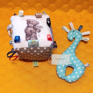 Baba címkekocka és címke zsiráf - játék & sport - Meska.hu