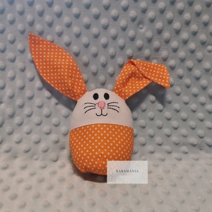 Narancssárga nyuszi - játék & sport - plüssállat & játékfigura - nyuszi - Meska.hu