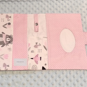 Pelenkázó neszesszer/táska, Baba - mama, Pelenkázó, babafürdető kellékek, Pelenkázó neszeszer, pelenkatartó, Hímzés, Varrás, MESKA