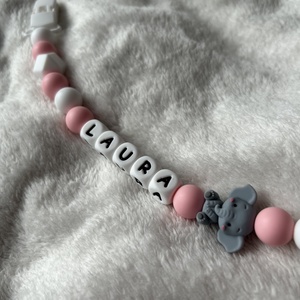 ��Elefántos cumilánc�� - baba - mama - baba játékok - cumilánc - Meska.hu