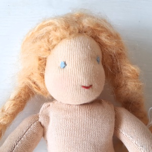 Mini Waldorf baba - játék & sport - baba & babaház - öltöztethető baba - Meska.hu