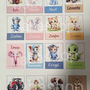 Textil erdei állatos egészségügyi kiskönyv borító névvel - otthon & életmód - papír, írószer - egészségügyi kiskönyv borító - Meska.hu