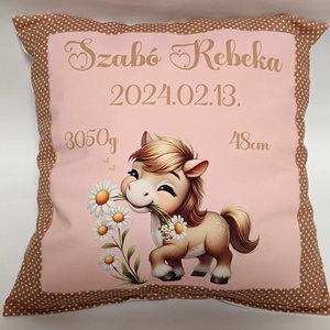 Párna bármilyen figurával kerettel - Meska.hu