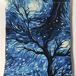 Van Gogh jellegű könyvtok , Könyv & Zene, Könyvtok, Varrás, MESKA