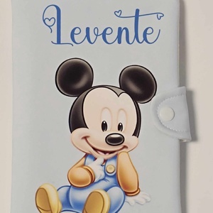 Textil egészségügyi kiskönyv borító névvel, Otthon & Életmód, Papír, írószer, Egészségügyi kiskönyv borító, Varrás, Fotó, grafika, rajz, illusztráció, MESKA