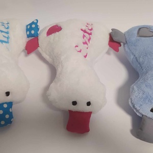 Hápi kacsa névvel szívvel több színben - játék & sport - plüssállat & játékfigura - más figura - Meska.hu