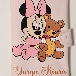 Textil egészségügyi kiskönyv borító névvel, Otthon & Életmód, Papír, írószer, Egészségügyi kiskönyv borító, Varrás, Fotó, grafika, rajz, illusztráció, MESKA