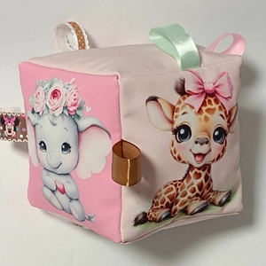 Állatos babakocka névvel - játék & sport - 3 éves kor alattiaknak - babakocka - Meska.hu