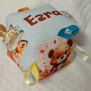 Állatos babakocka névvel, Játék & Sport, 3 éves kor alattiaknak, Babakocka, Varrás, Decoupage, transzfer és szalvétatechnika, MESKA