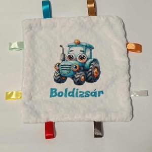 Szundikendő, rongyi, nyunyóka névvel mintával  - Meska.hu