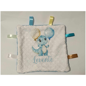 Szundikendő, rongyi, nyunyóka névvel mintával  - Meska.hu