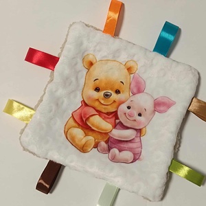 Szundikendő, rongyi, nyunyóka névvel mintával , Játék & Sport, 3 éves kor alattiaknak, Alvóka & Rongyi, Varrás, Fotó, grafika, rajz, illusztráció, MESKA