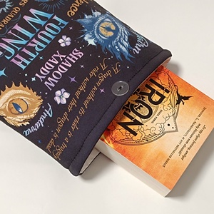 Negyedik szárny mintás egyedi könyvtok  - könyv & zene - könyvtok - Meska.hu