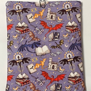 Negyedik szárny mintás egyedi könyvtok  - Meska.hu