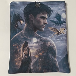 Negyedik szárny mintás egyedi könyvtok  - Meska.hu