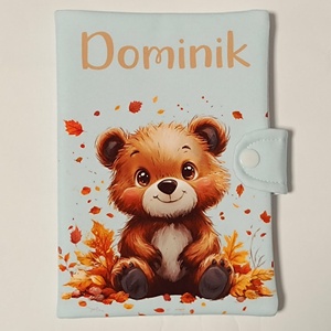 Mai mintás textil egészségügyi kiskönyv borító névvel , Baba - mama, Babaemlékek, Egészségügyi kiskönyv borító, Varrás, Fotó, grafika, rajz, illusztráció, MESKA