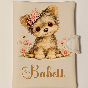 Egészségügyi kiskönyv borító névvel - Meska.hu