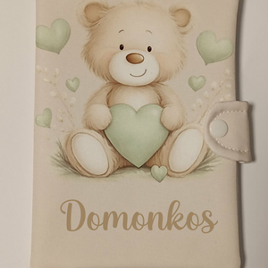 Egészségügyi kiskönyv borító névvel - Meska.hu