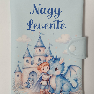 Egészségügyi kiskönyv borító névvel - Meska.hu