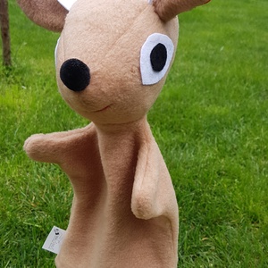 bambi kézbáb, Játék & Sport, Bábok, Kesztyűbáb, Varrás, MESKA