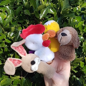 Házi állatok ujjbábok, Játék & Sport, Bábok, Báb készlet, Baba-és bábkészítés, MESKA