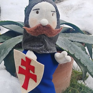 Zsolti lovag kézbáb, Játék & Sport, Bábok, Báb készlet, Baba-és bábkészítés, MESKA