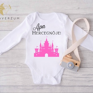 Apa hercegnője! Feliratos body. - Meska.hu