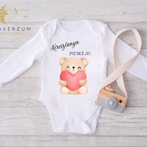 Keresztanya picikéje! Feliratos body., Ruha & Divat, Gyerekruha, Baba body, , MESKA