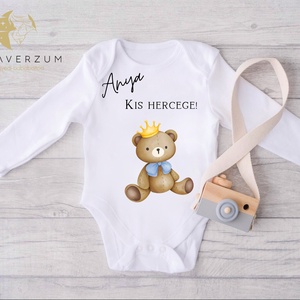 Anya kis hercege! Feliratos body. - Meska.hu