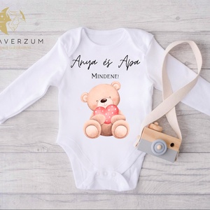 Anya és apa mindene! Feliratos body., Ruha & Divat, Gyerekruha, Baba body, , MESKA