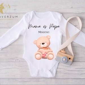 Mama és papa mindene! Feliratos body., Ruha & Divat, Gyerekruha, Baba body, , MESKA