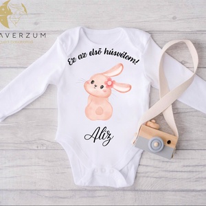 Ez az első húsvétom! Body cuki mintával! , Ruha & Divat, Babaruha & Gyerekruha, Body, , MESKA