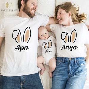 Húsvéti családi póló szett, Ruha & Divat, Gyerekruha, Baba body, , MESKA