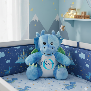 Egyedi, névre szóló plüss sárkány  - Meska.hu