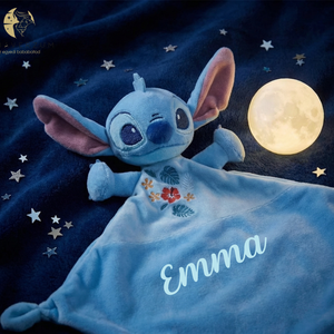 Egyedi névre szóló Disney Stitch szundikendő , Baba - mama, Baba játékok, Szundikendő, alvóka, , MESKA